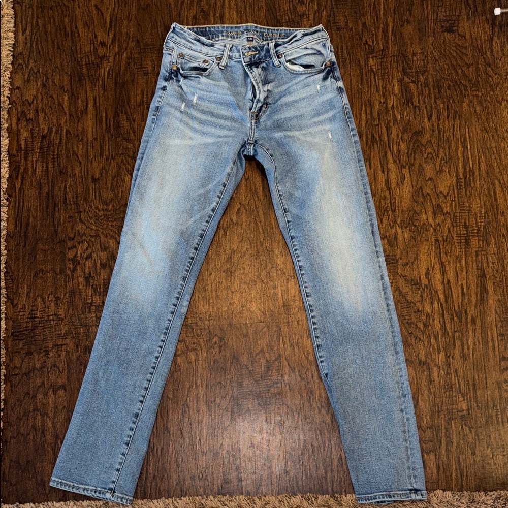 American Eagle Outfitters Light Blue Denim Jeans